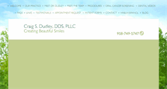Desktop Screenshot of drcraigsdudley.com